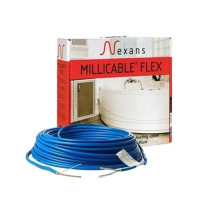 Теплый пол Nexans тонкий двухжильный нагревательный кабель MILLICABL FLEX 15 1050 W
