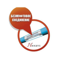 Теплый пол Nexans тонкий двухжильный нагревательный кабель MILLICABL FLEX 15 1050 W