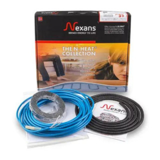 Теплый пол Nexans тонкий двухжильный нагревательный кабель MILLICABL FLEX 15 750 W image