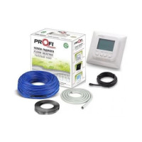 Тепла підлога двухжильний нагрівальний кабель PROFI THERM 2 19/210