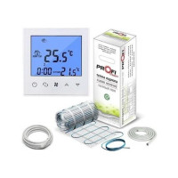Теплый пол двухжильный нагревательный мат PROFI THERM 150/5.0