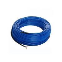 Теплый пол тонкий двухжильный нагревательный кабель PROFI THERM Eko Flex 650 Вт