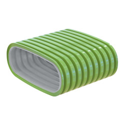 Напівжорсткий повітровід Вентс ФлексіВент 20 м з антибактеріальною та антистатичною обробкою