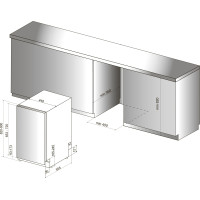 Посудомийна машина Hotpoint HSIO3O35WFE