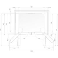 Холодильник Gorenje SBS NRM8182MX
