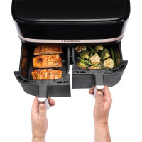 Мультипіч Russell Hobbs Satis Fry DualBaske 2800Вт (27680-56)