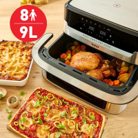 Мультипечь Tefal Dual Easy Fry Flex, 2700Вт (EY922DE0)