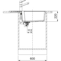Мойка кухонная Franke Urban UBG 611-78 XL