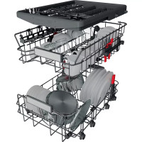 Посудомийна машина вбудована Whirlpool WSIO3O34PFEX