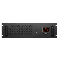 Джерело безперебійного живлення 2E RE1200, 1200VA/720W, RM 3U, LCD, USB, 2xSchuko