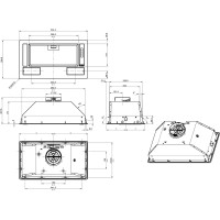 Вытяжка встраиваемая Gorenje BHI611ES