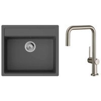Набір для кухні Hansgrohe гранітна мийка S520-F510 + зміш. Talis M54