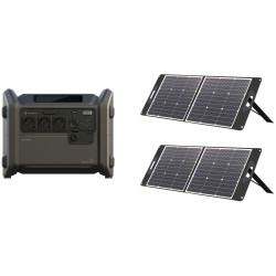Комплект Портативна електростанція Segway CUBE 1000 + портативна сонячна панель 2x100 Вт (AA.13.04.02.0004-ST2X100)