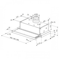 Витяжка телескопічна Faber Flexa Ng Hip Bk A60 (315.0635.109)
