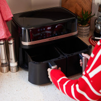 Мультипіч Russell Hobbs Satis Fry DualBaske 2800Вт (27680-56)