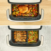 Мультипечь Tefal Dual Easy Fry Flex, 2700Вт (EY922DE0)