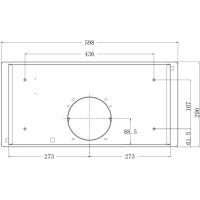 Вытяжка встраиваемая Hansa OMP6555BGH