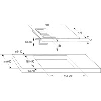 Комплект Gorenje (духовка электрическая BO6735E05B + поверхность газ на стекле GTW641EB)