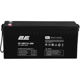 Акумуляторна батарея 2E GDC, 12В, 200А•год (2E-GDC12-200) image