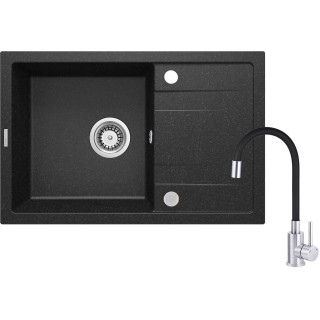 Набір для кухні Deante Corio, гранітна мийка ZRC_2113 + зміш. BME_024N image
