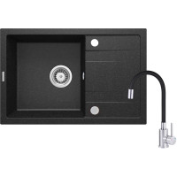 Набір для кухні Deante Corio, гранітна мийка ZRC_2113 + зміш. BME_024N