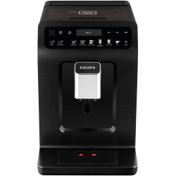 Krups Кавомашина Evidence Plus Titanium, 2,3л, зерно, автомат.капуч, ОLED диспл, аторец.-19, чорний