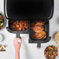 Мультипіч Russell Hobbs Satis Fry DualBaske 2800Вт (27680-56)