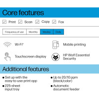 МФУ HP OfficeJet Pro 8123 с Wi-Fi (405W0C)