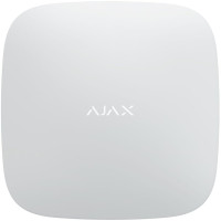 Ajax Інтелектуальна охоронна централь Hub 2, модуль 4G, ethernet, jeweller, бездротова, білий