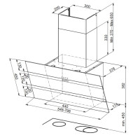 Витяжка похила Faber Steelmax Ev8 Led Bk A80 (330.0538.526)