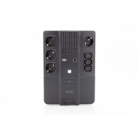 Джерело безперебійного живлення Digitus All-in-One, 800VA/480W, LED, 4xSchuko/3xC13