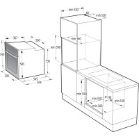 Духова шафа електрична Gorenje BSA6747A04X