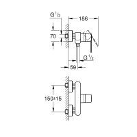 Змішувач для душу Grohe Get 32888000