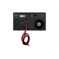 Джерело безперебійного живлення 2E HI600, 600W, 12V - 230V, LCD, AVR, 2xSchuko + DC output