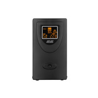 Джерело безперебійного живлення 2E DD2000, 2000VA/1200W, LCD, USB, 2xSchuko