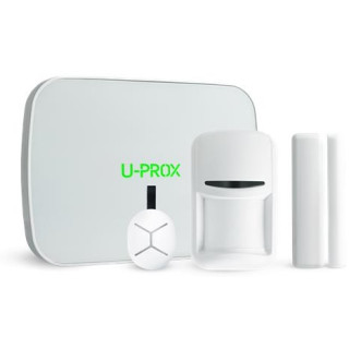 Комплект охоронної сигналізації U-Prox MPX LE KF kit White, U-Prox MPX LE, U-Prox PIR, U-Prox WDC, U-Prox Keyfob B4 (4820261371000) image