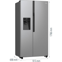Холодильник SBS Gorenje NRR9185ESXL