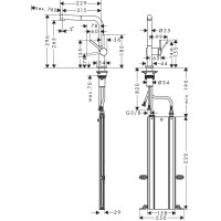 Змішувач для кухні Hansgrohe Talis M54 72809000