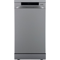 Gorenje Посудомийна машина, 11компл., A+++, 45см, дисплей, 3 кошика, AquaStop, Інвертор, сірий