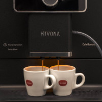 Nivona Кавамашина автоматична CafeRomatica NICR 930, 1455 Вт., резервуар для води 1.8 л., 15 Бар., сенсор, капучінатор, чорний.