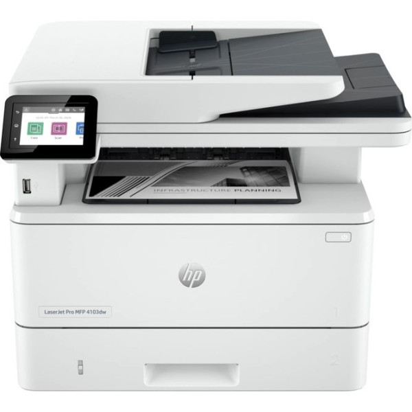 БФП HP А4 ч/б LJ Pro 4103dw з Wi-Fi (2Z627A)