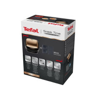 Tefal Мультимейкер Coppertinto 700Вт, тефлон, 2 пластини, корпус-метал, чорно-бронзовий