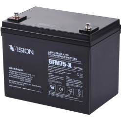Акумуляторна батарея Vision FM 6FM75-X