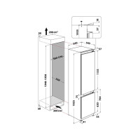 Холодильна камера вбудована Hotpoint HAC20T321