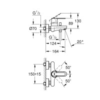 Змішувач для ванни Grohe Get 32887000