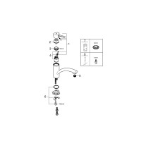 Змішувач для кухні Grohe Swift 30358000