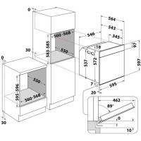Духовой шкаф Whirlpool WOI5S8CM1SBA