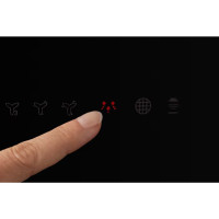 Electrolux Вытяжка наклонная, 60см, 700м куб час, Hob2Hood, черный