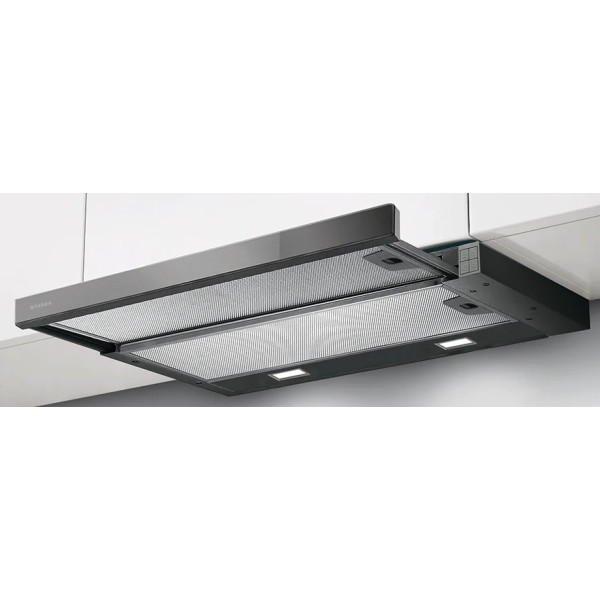 Витяжка телескопічна Faber Flexa Ng Glass Lux Bk A60 (315.0635.137)