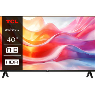 Телевізор 40" TCL LED FHD 60Hz Smart Android TV Black (40L5A) image
